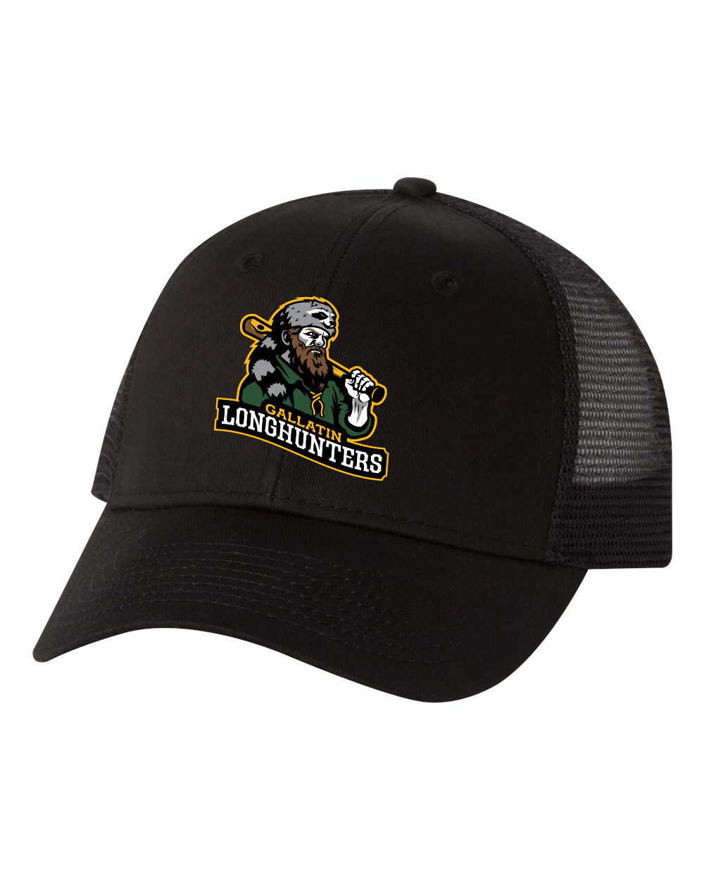 Longhunters Mesh-Back Twill Trucker Cap