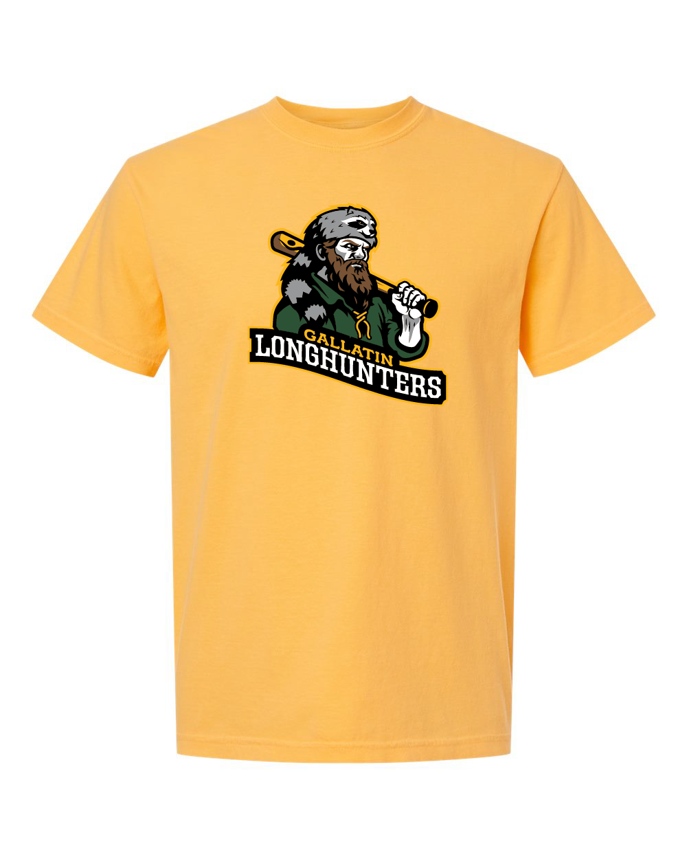Longhunters Premium Comfort Colors Unisex Garment-Dyed Heavyweight T-Shirt
