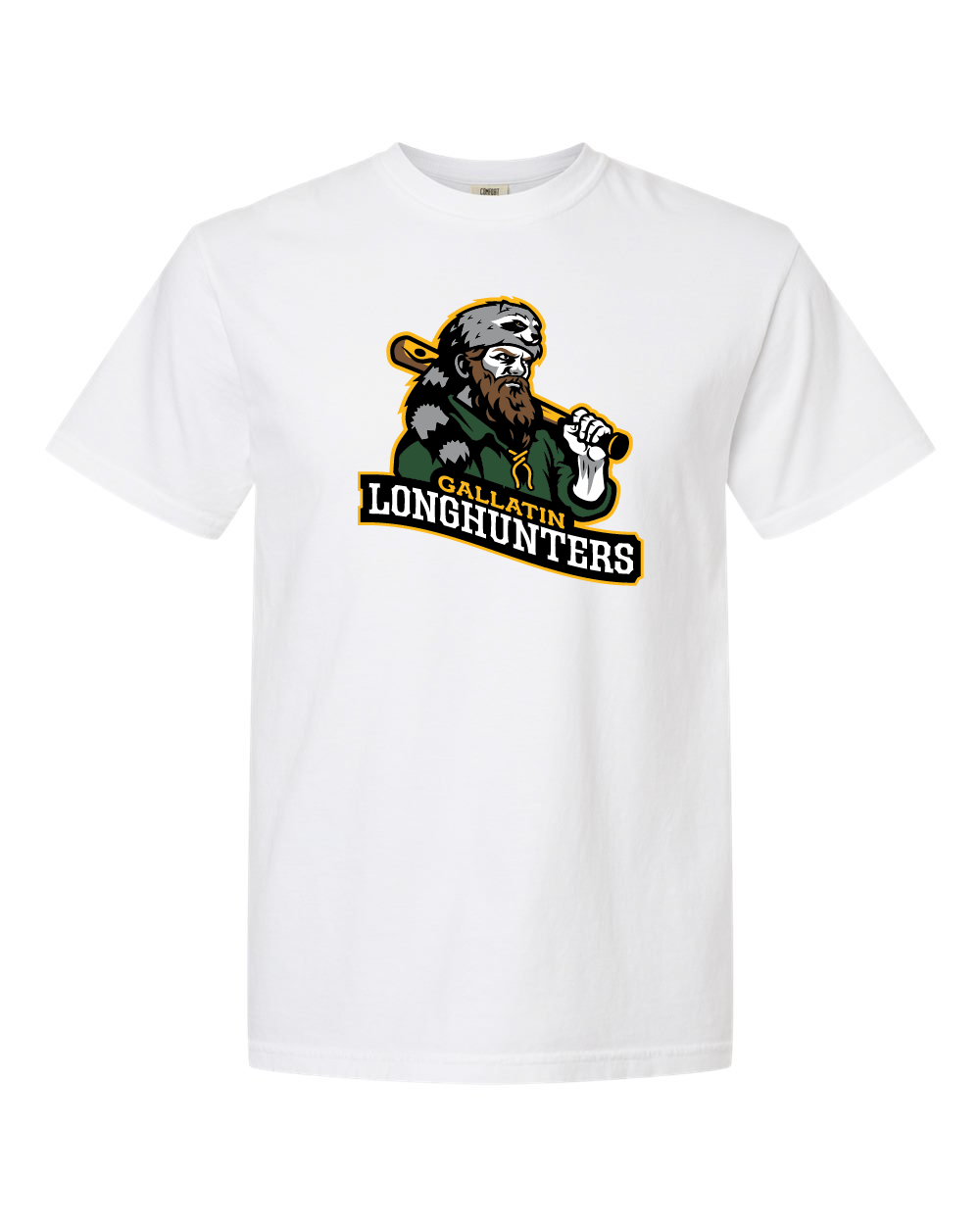Longhunters Premium Comfort Colors Unisex Garment-Dyed Heavyweight T-Shirt